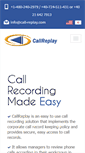 Mobile Screenshot of call-replay.com